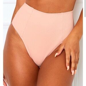 Sarah’s Day medium Peach high waisted bikini bottom